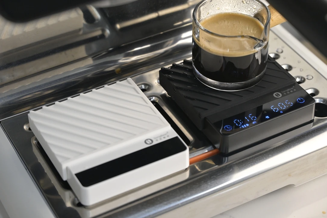 SongBean/SearchPean Tiny2S Up Tiny3C Kaffeewaage Mini mit Timer P Wake Up – Ideal für Espresso und Pour Over in kleinen Räumen – Detail 9