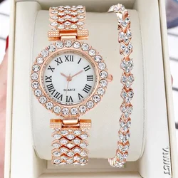 Women Quartz Watch Bracelet Fashion Wrist Watches for Women Stainless Steel Band Strap Female Clock Wristwatch Zegarek Damski