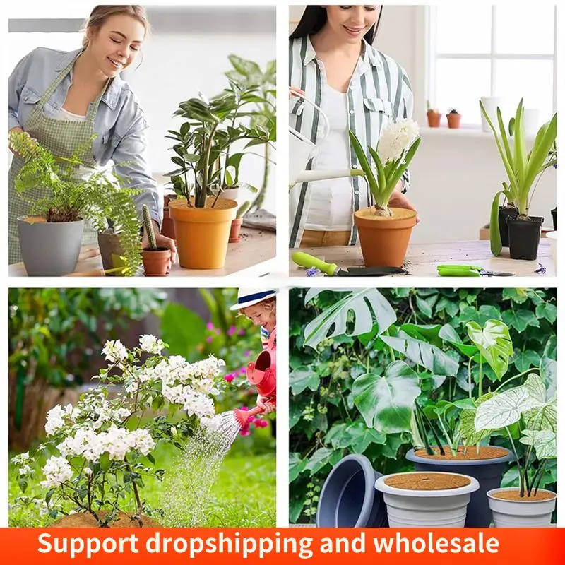 

AA86 11.8 Inch Natural Coir Tree Protection Mats Indoor And Outdoor Lawn Tree Tray Plant Cover