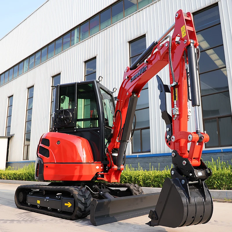 Digger Excavator Construction Equipment 2 Ton Chinese Mini Excavator  Euro 5 Hydraulic Digger 3.5 Ton Crawler customized