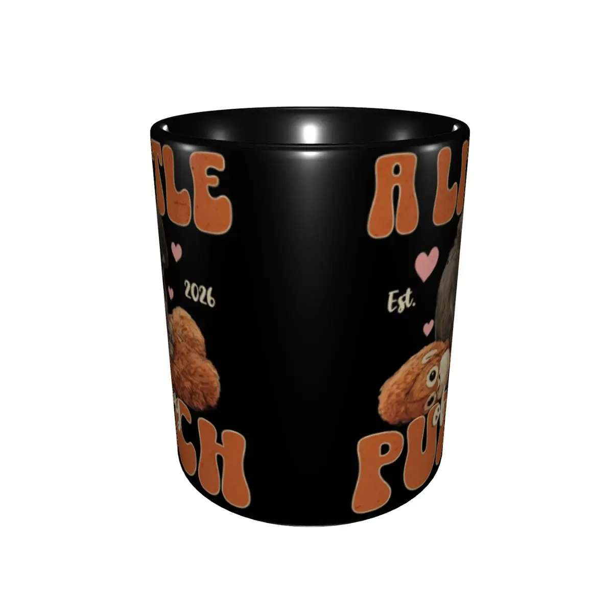 Monkey Punch Baby Monkey Holding Toy Tea Cup Funny Mugs Gifts For Woman Man