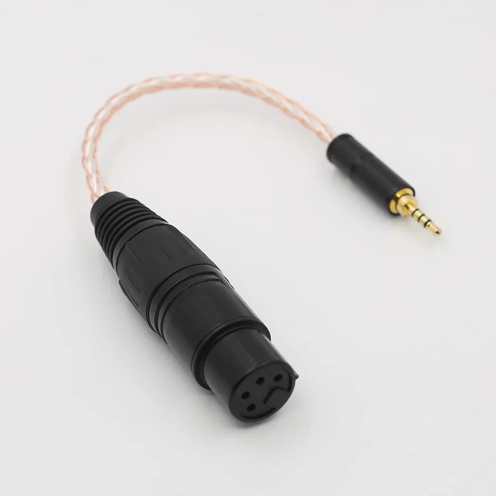 2.5mm Trrs Balanced Male to 4-pin XLR Female Headphone Audio Adapter for Astell&Kern AK240 AK380 AK320 onkyo DP-X1 FIIO