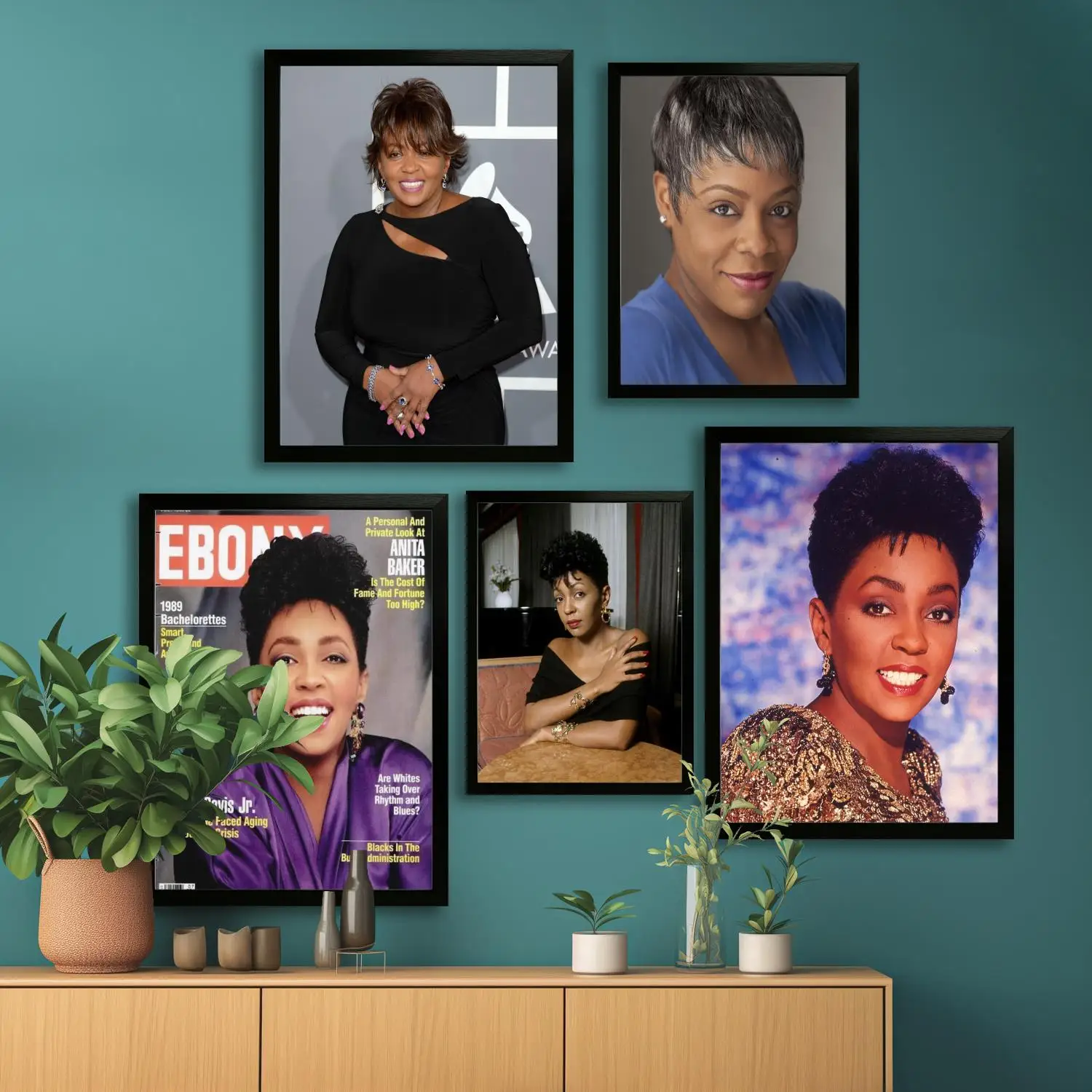 Anita Baker Canvas Art Poster and Wall Art, Picture Print, Modern Family, Bedroom Decor, Posters,Decorative painting