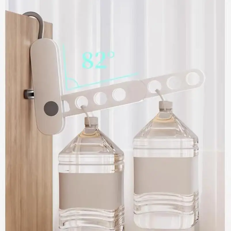 Portable Folding Clothes Drying Rack - Travel Essentials For Laundry Collapsible With Hook - Clothes Rack RV Essentials