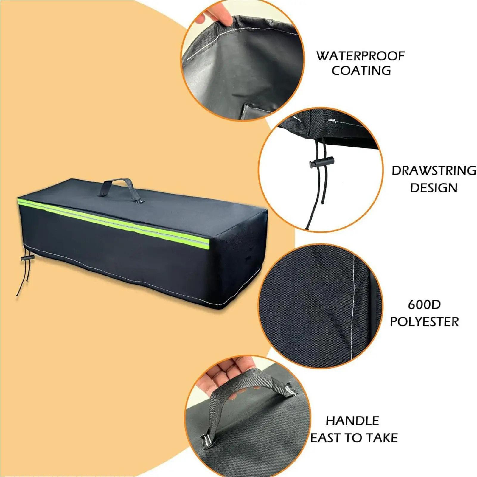 

Fire Pit Table Cover Waterproof Rectangle Rectangular Fire Table Cover For Garden Backyard Farm Pathway Driveway Patio Lawn