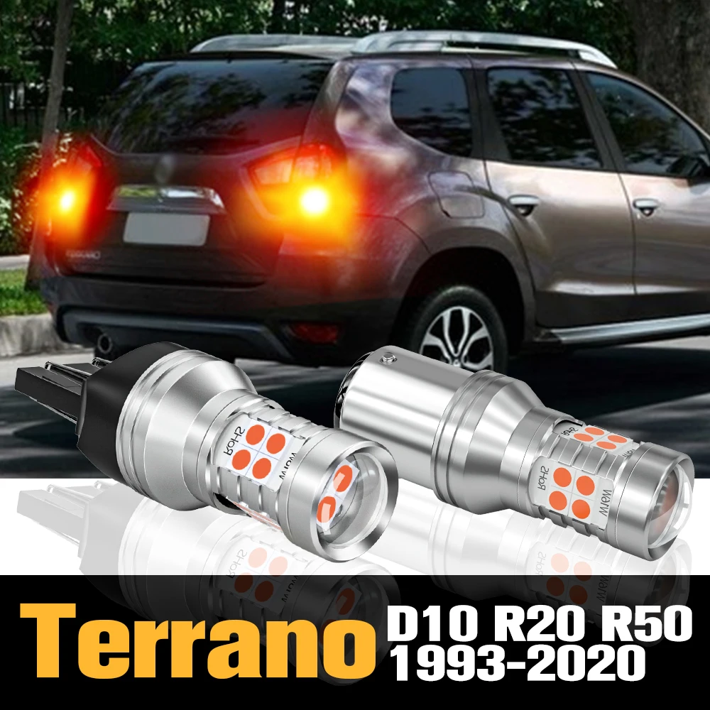 

2pcs Canbus LED Brake Light Accessories For Nissan Terrano D10 R20 R50 1993-2020 2006 2007 2012 2013 2014 2015 2016 2017 2018