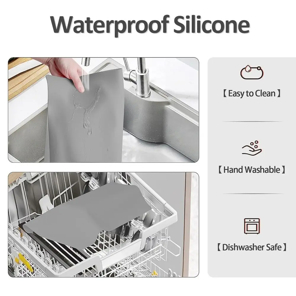 Nuovo tappetino per trucco in silicone resistente al calore Tappetino per trucco portatile impermeabile Accessori per il trucco facili da pulire per l'uso durante i viaggi