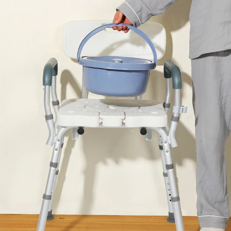 Levantamento portátil assento cama hospitalar, dobrável cadeira Commode, Mit Rack, Linido, perto de mim