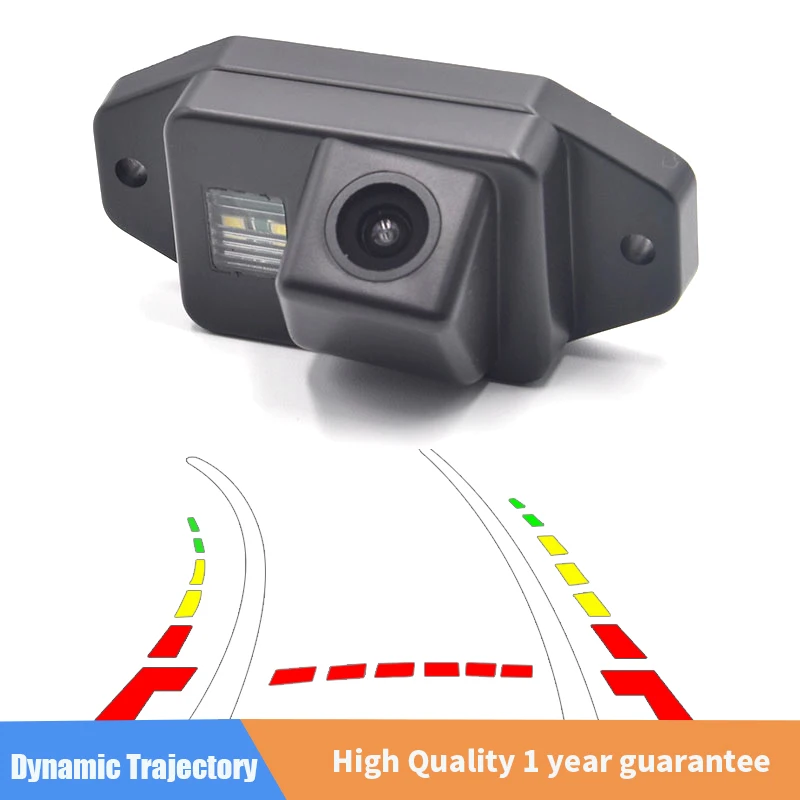 

Car HD Smart Dynamic Rear View Camera Cars Parking Reversing Camera For Toyota Land Cruiser 120 Series 2002-2009 Prado 2700 4000