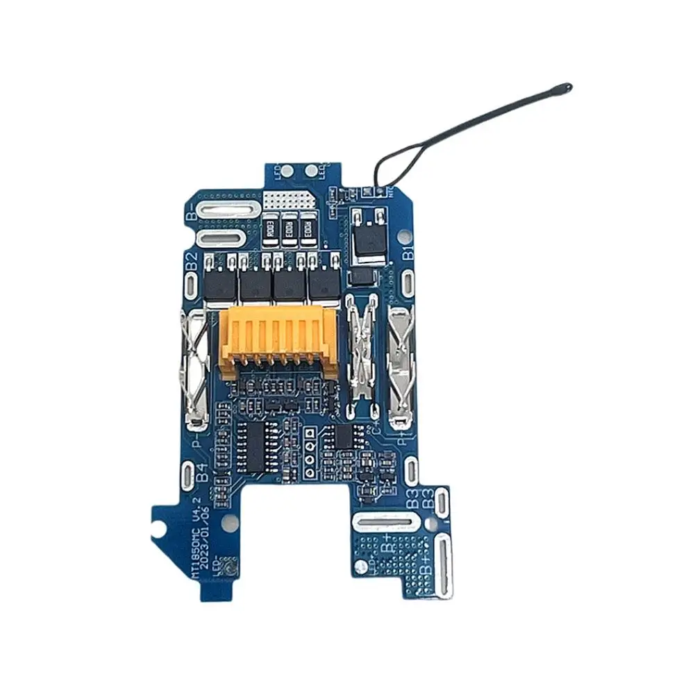 Novas caixas de bateria de íon de lítio inteligência para makita bl1830 bl1840 bl1850 bl1860 18v adaptador de bateria de íon de lítio