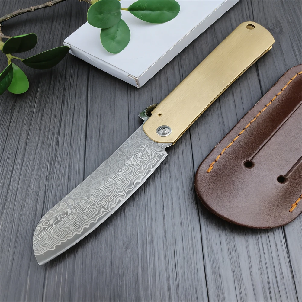 Best Hunting Outdoor Knife - Best Selling High Quality Damascus Folding