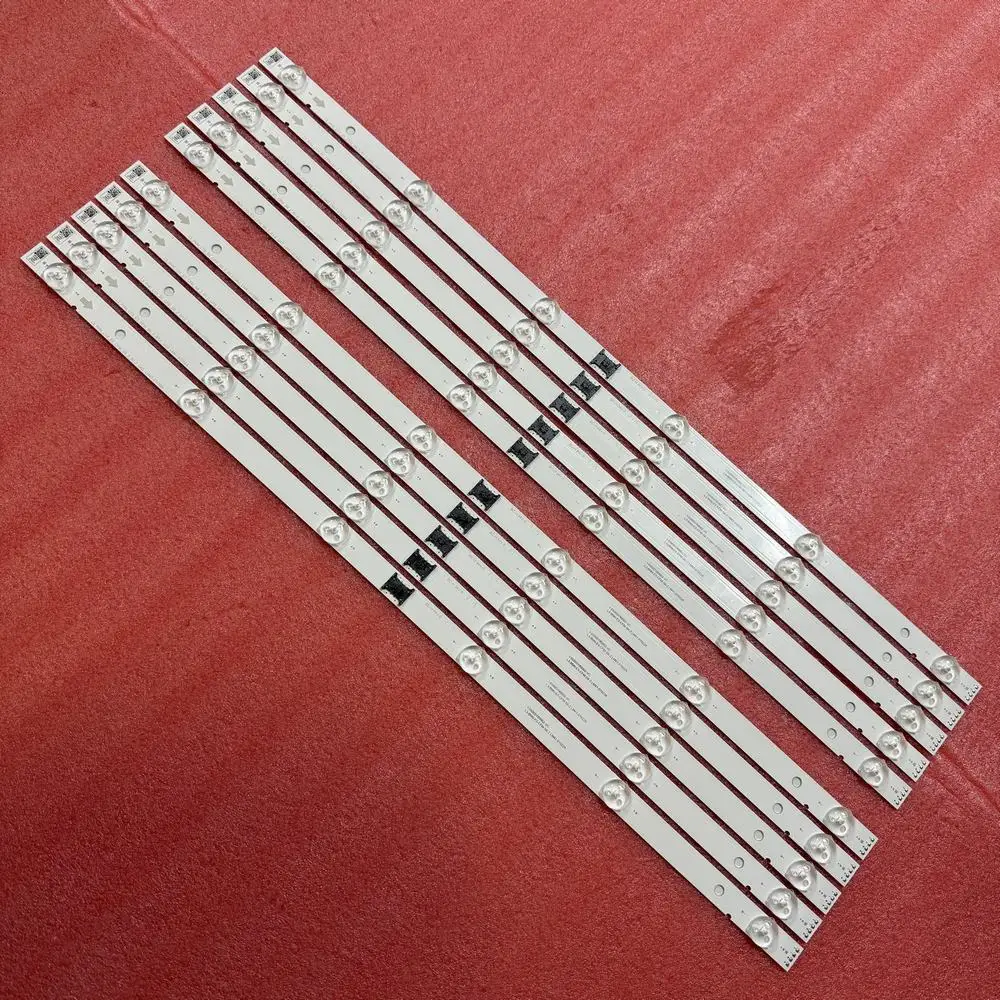 10pcs LED Strip 6LED For SONY KD-55XH8096 KD-55XH8196 XBR-55X800H XBR-55X81CH XBR-55X80CH