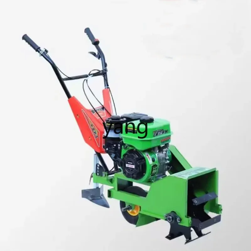 Lmm small multi-functional micro-tiller small ridge pitch narrow ridge pitch lawn mower trenching machine