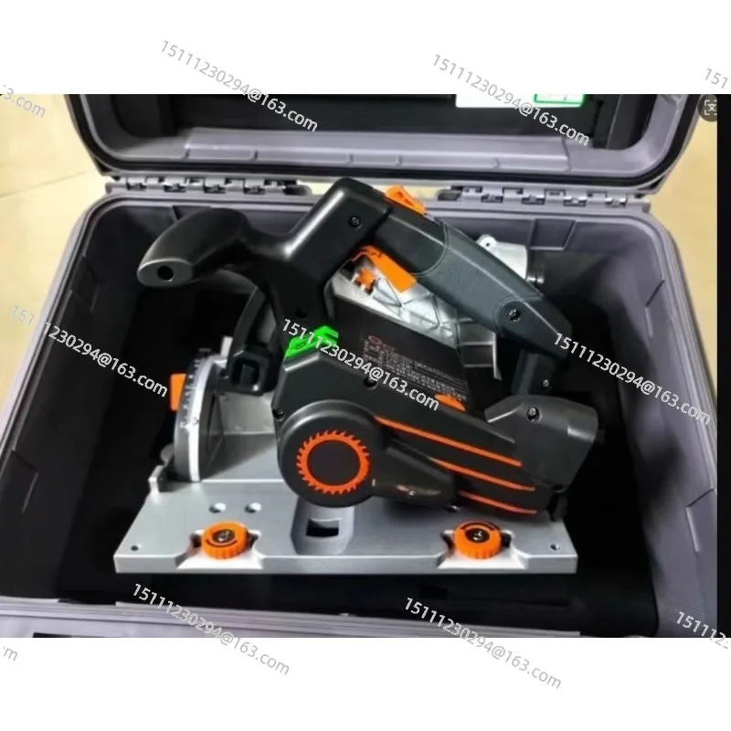 JZY Circular Saw Rail Guide 2000W SJ-60 Brushless Rail Saw and 2 Aluminum Alloy 1.4m Woodworking Rail