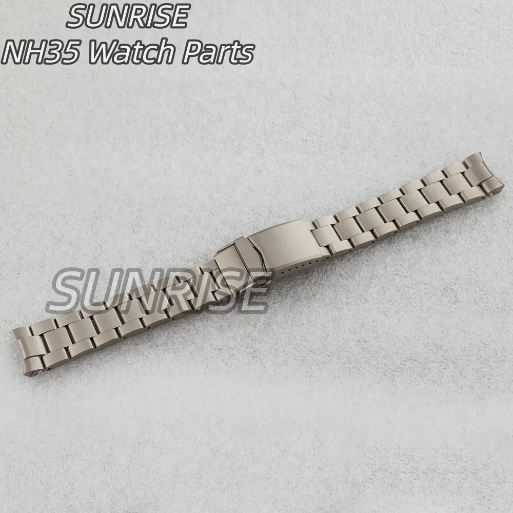 

100% Pure Titanium Watch Band Luxury Titanium Watch Bracelet Strap for SUB GMT YACHT Watch Wristband Replacements Repair