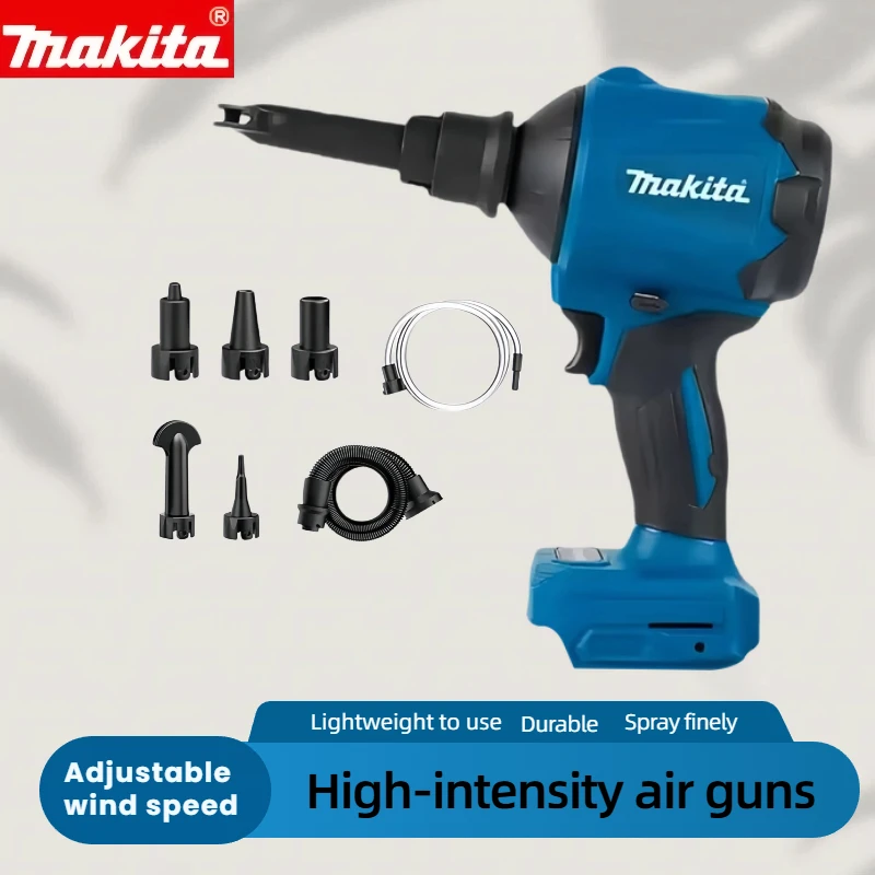 Makita DAS180 18V Dust Blower - High Power Air Removal Gun for Tight & Narrow Spaces (Bare Tool)