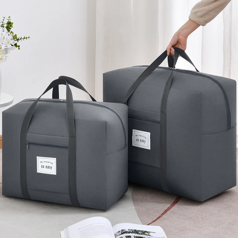 Multifunctional Storage Bag Thickened Travel Luggage Moving Bag Foldable Large Capacity Foldable Portable Storage Bag