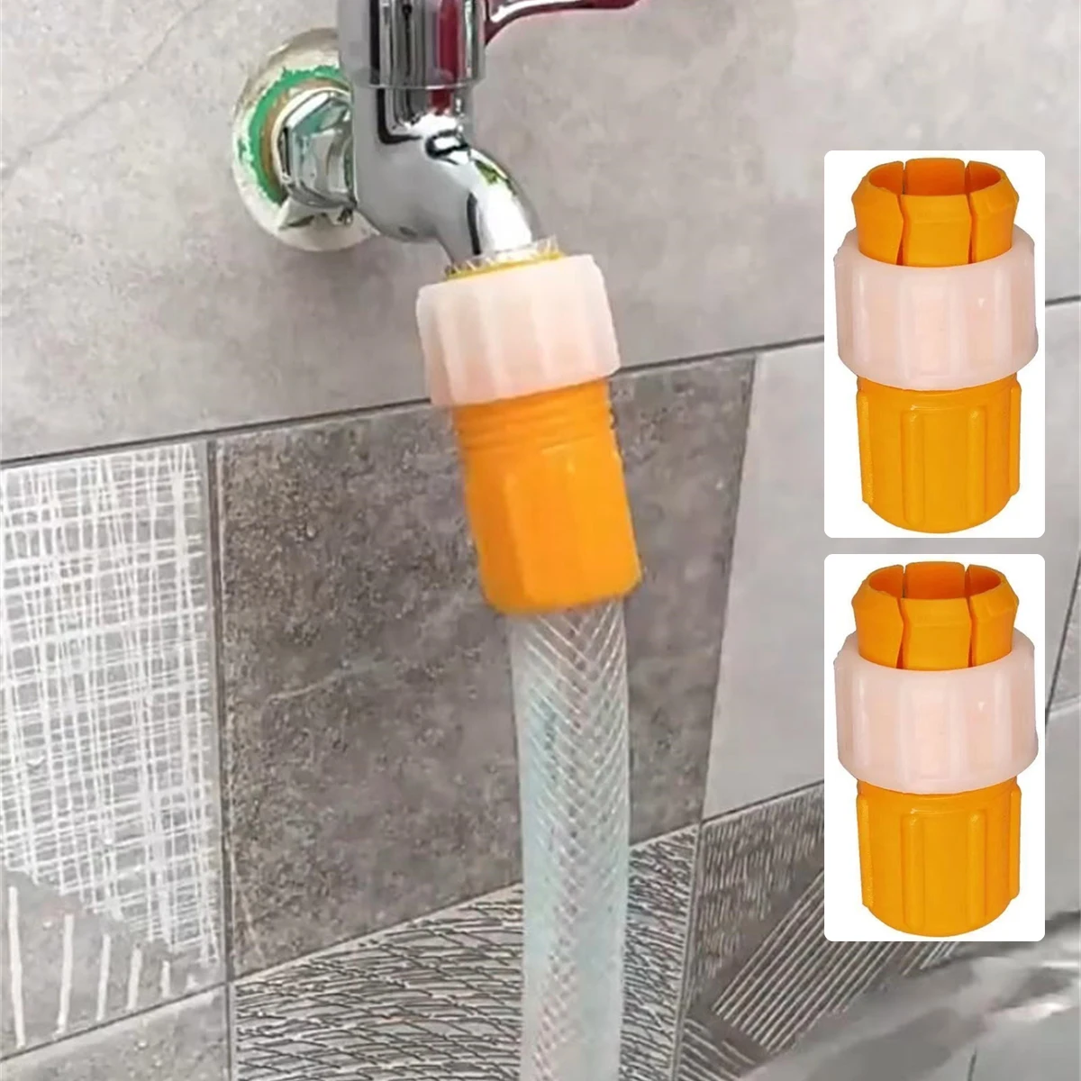 1/5Pcs Universal Faucet Water Hose Quick Connectors Backflow-proof Irrigation Fast Joints Car Washing Water Gun Accessories
