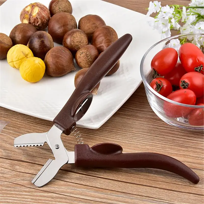 Chestnut Cracker Tool Chestnut Peeler Scissors Nut Cracking Tools Durable Chestnut Opener Chestnut Cutter For Chestnut Pecan