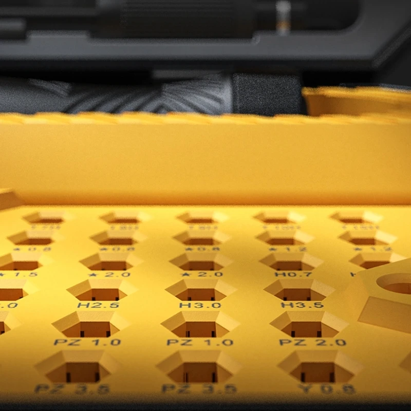 New 145 in 1 Screwdriver Ergonomic Handle with Tip Suitable for Easy Storage Convenient Computer Laptop Repair Work