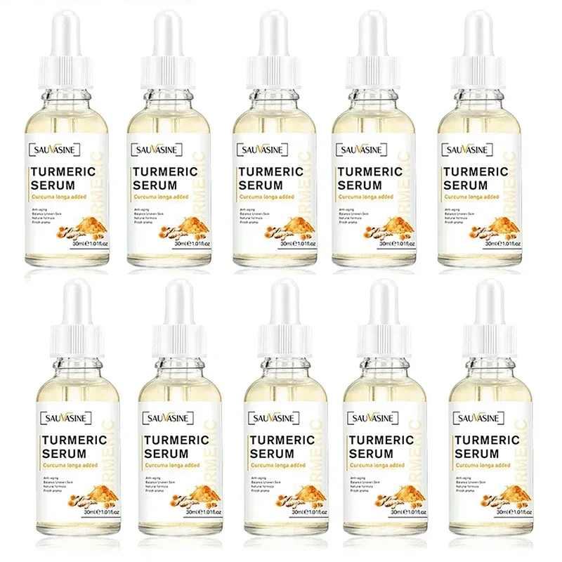 

30ml Turmeric Serum Skin Glow To Lightening Acne Dark Patches, Acne Bright Dark Spot Corrector Face Whitening Serum Skin Care