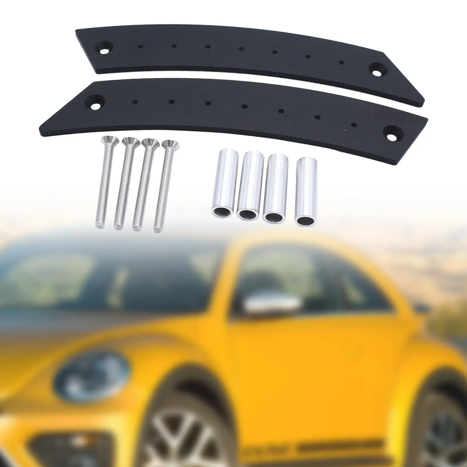 1 Pair of Door Pull Handles Directly Replace 1C0868107cfyw Premium Repair Part Sturdy Easily Install for Beetles 1.9L