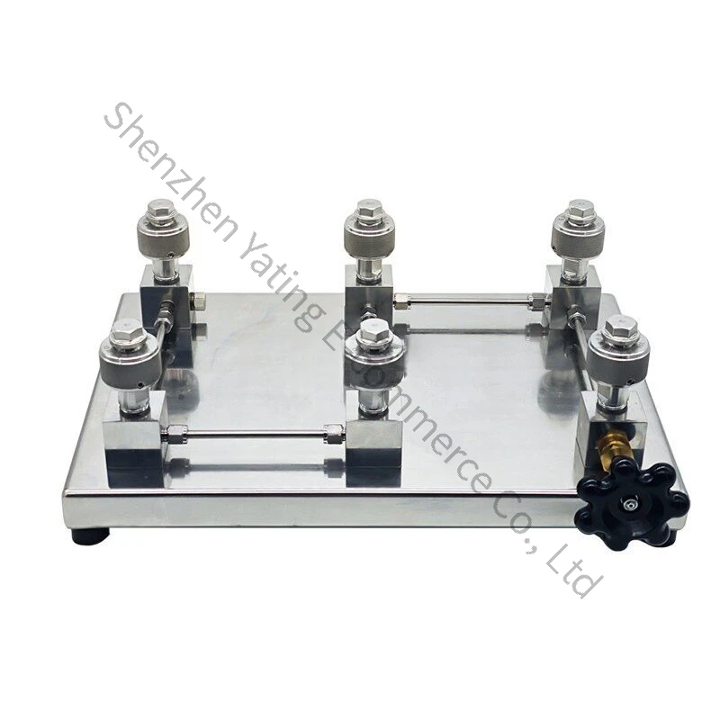 

6-Interfaces (air Pressure) Stainless Steel Material Pressure Expansion Table Multifunctional Connection Table Hydraulic
