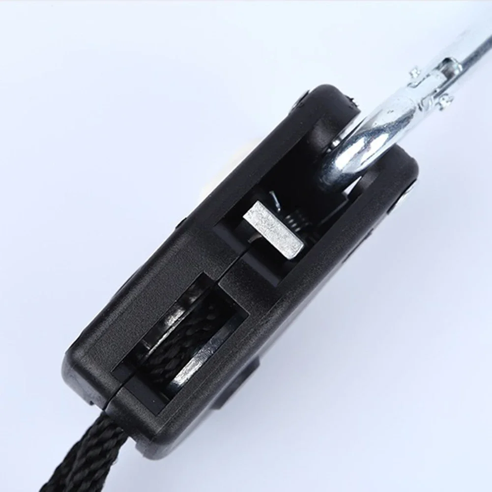 1/2/4/6/8/10/12/14/16pcs Lifting Pulley Hook 1/8 Lift Pulley Lamp Pulley Ropes Pulley 1.6M Canoe Boat Bow Stern Rope for Camping