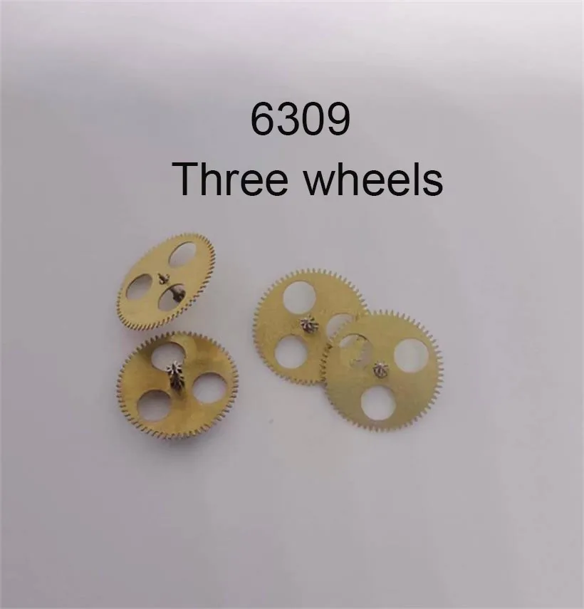 Watch Movement Accessories Suitable For Japanese Seiko 6309 Mechanical Movement Three Wheel 6309 Movement Clock  Parts