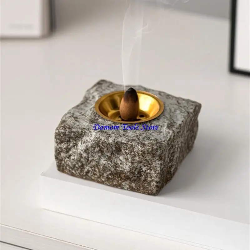 57BE Granites durabilidade incense o titular acabamento clássico incense queimadores perfeitos para melhorar os ambianças