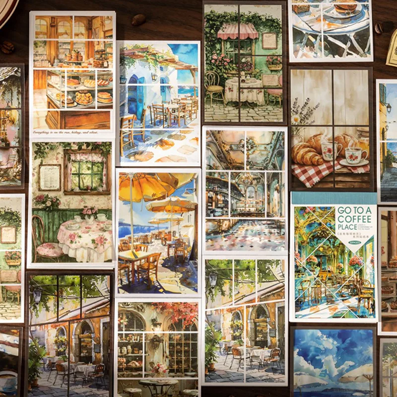 

Mr.Paper кофейная тема двойной материал разделенная наклейка книга канцелярские принадлежности DIY справочник украшения подарки наклейки для скрапбукинга