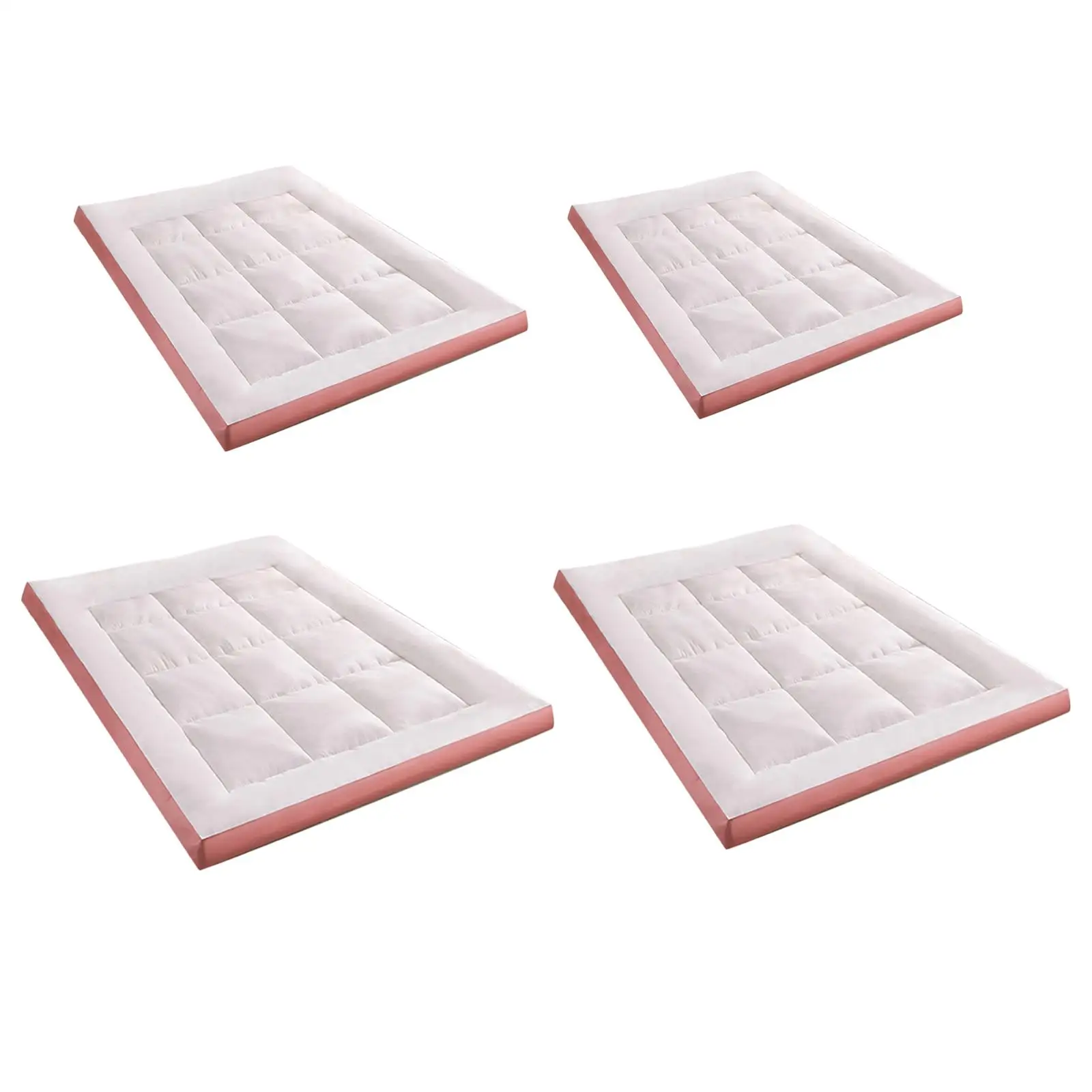 Futon Mattress Thicken Comfortable Folding Breathable Floor Mattress Sleeping Pad for Home Living Room Camping Student Dormitory