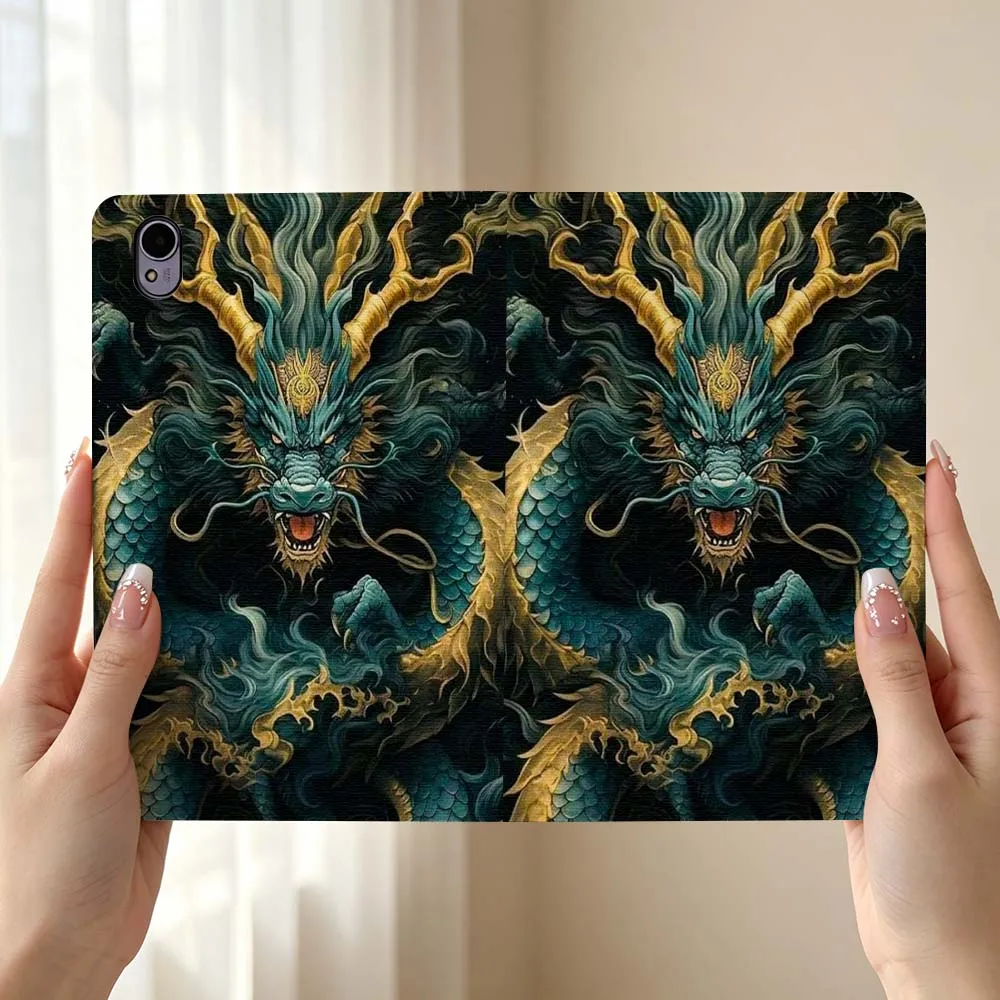 Dragon Design Pattern Popular For Huawei MediaPad MatePad Honor Pro V6 9 V8 X9 12 X 13.3 SE 11 11.5 Inch Tablet Case