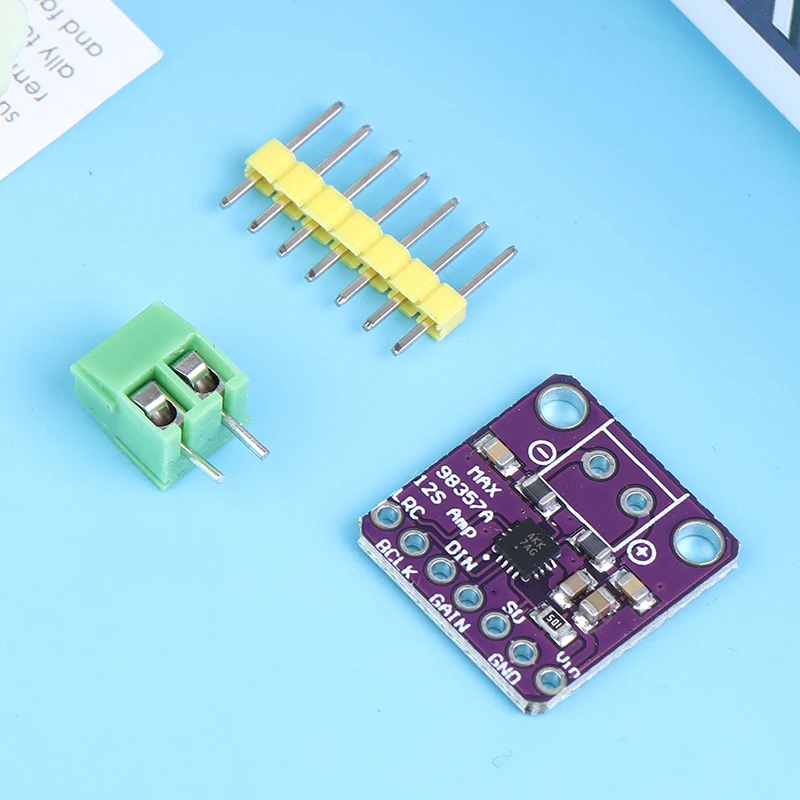 Classe D Amplificador Breakout Interface Módulo Board, Raspberry Pi Esp32, I2S, 3W, Max98357