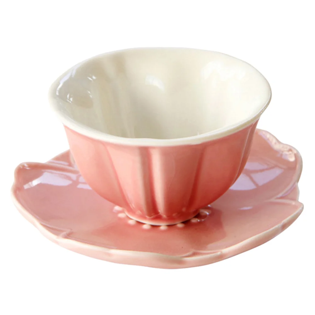 طقم فناجين قهوة وصحون من السيراميك، هدية سفر أنيقة لأي مناسبة، مشروبات باردة ساخنة، كوب حليب الشاي، للاستخدام المنزلي والمكتب #4