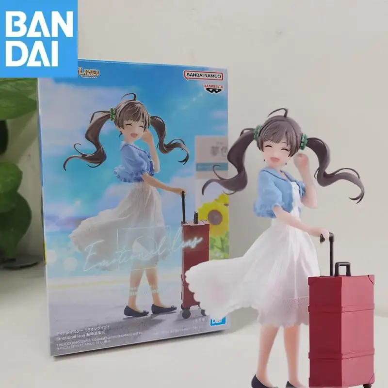 

Genuine Bandai The Idolm@ster Million Live! Emotional Lens Serika Hakozaki Original Anime Figure Model Collector Figurine Toys