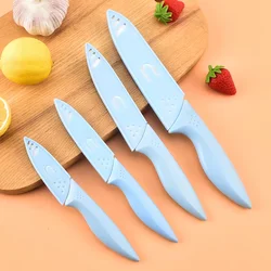 Portable Kitchen Utility Fruit Ceramic Knife High Hardness Sharp Vegetable Tomato Meat Cutting Knife Ceramic Knife with Sheath