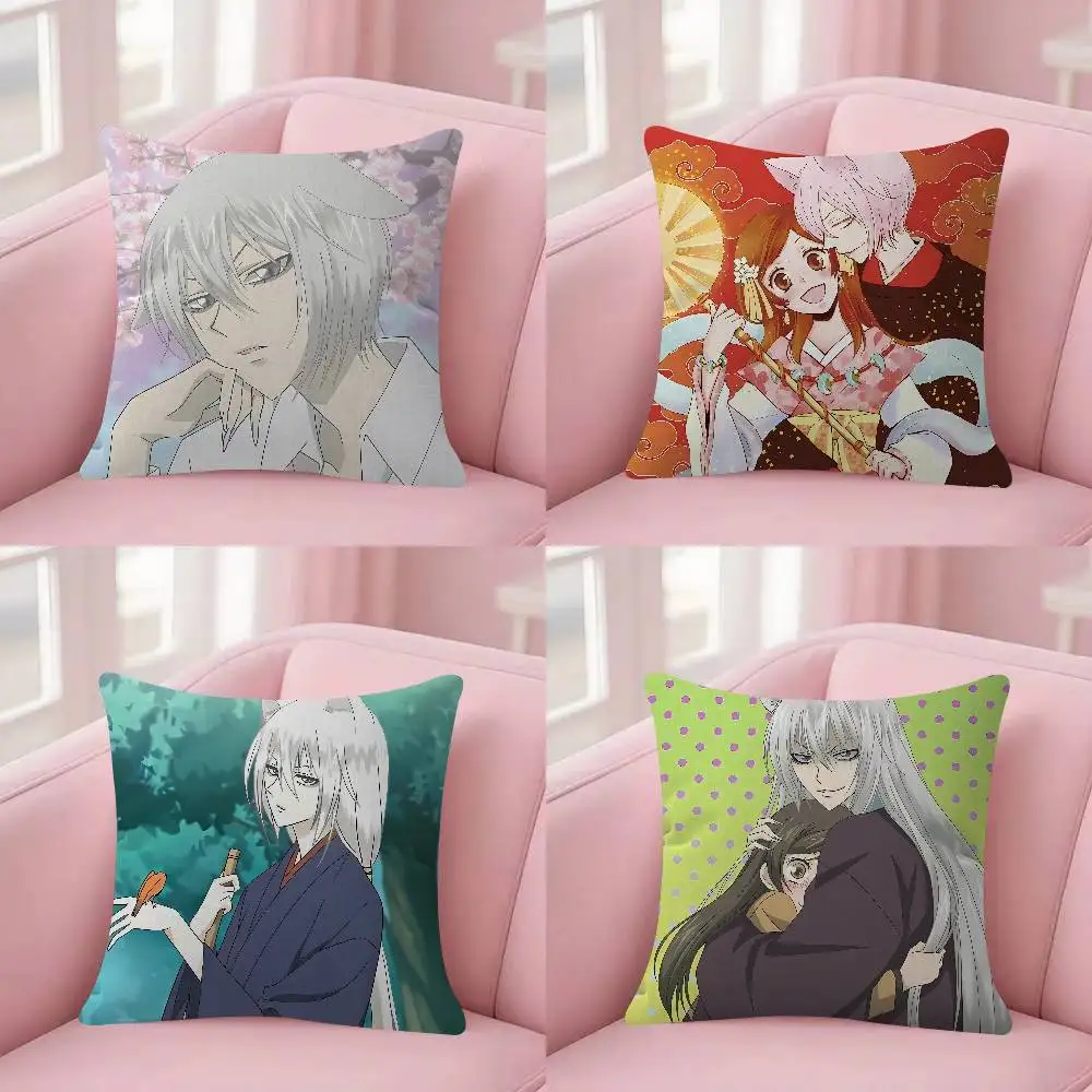 Anime K-Kamisama K-Kiss Cushion Cover Soft Decorative Square Cushion Covers 45x45cm Pillowcases For Sofa Couch Bedroom