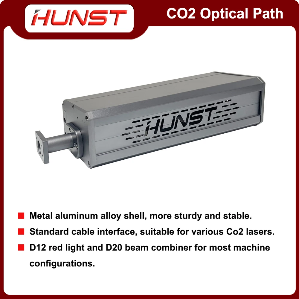 

HUNST Co2 Grey Optical Path Laser Module Path SYNRAD CRD DAVI RF Laser Source Mechanical Parts for 10600um CO2 Marking Machine