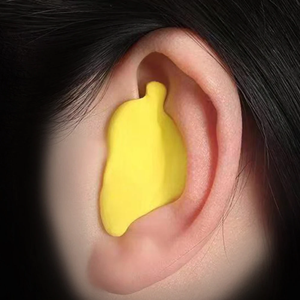 

Soundproof Earplugs Noise-canceling Cancelling Out Shape Sleep Plastic for Sleeping Work