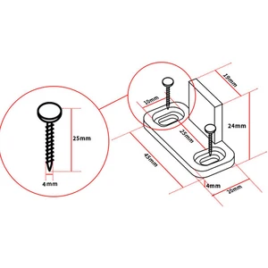 Schiebetür zur Brachtür, zur Rollschanze für die untere Schiebetür, das Anti-Swing-Mobilfunk, das Hardware-Zubehör, 10pcs 11 Hauptverkaufsanleitung - №11