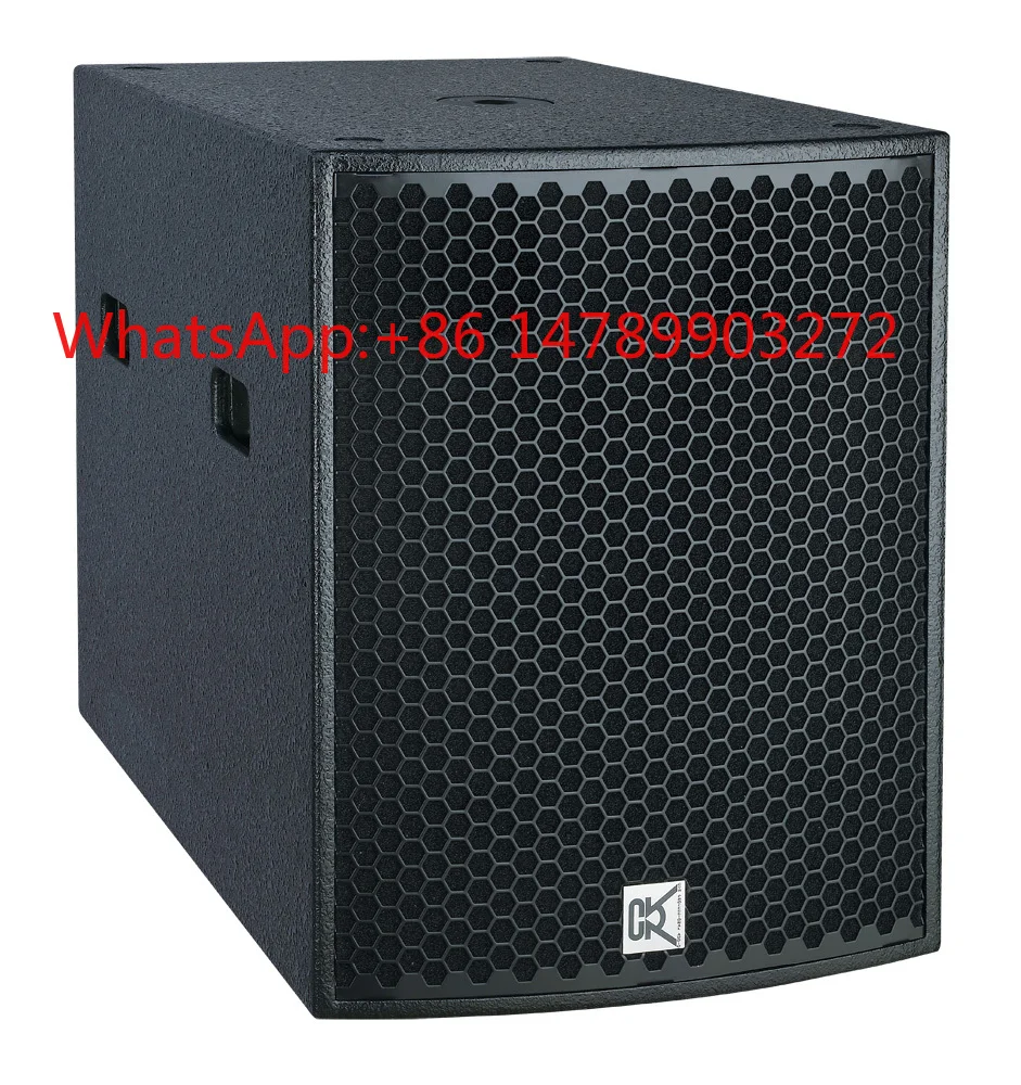 18 Inch Wooden Passive Subwoofer Speaker Waterproof High Power System for Indoor Outdoor Concert Stage