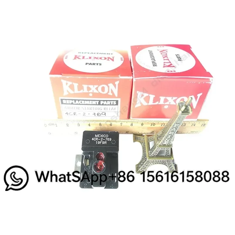 HVAC Compressor Parts RLY03555 4CR-2-769 Oil Pump Heavy Hammer KLIXON 4CR-1-785 Start Relay for Air Conditioner Repair