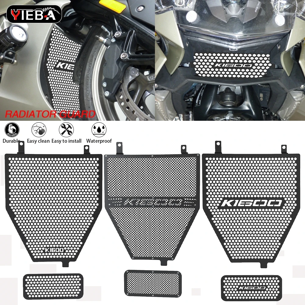 

Motorcycle Radiator Guard Grille Grill Protection Cover Protector For BMW K1600GT 2010 2011 2012 2013 2014-2023 2022 K 1600 GTL