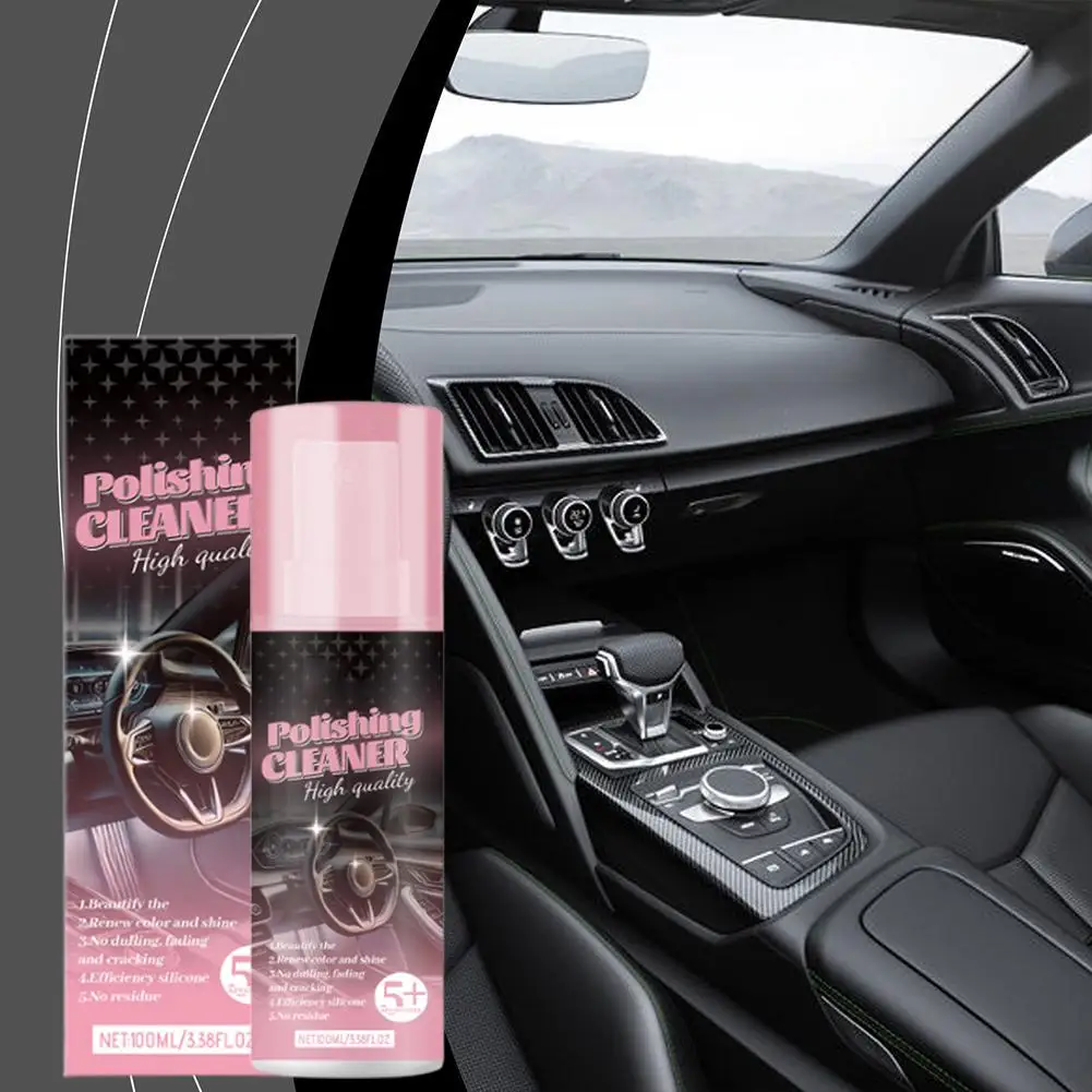 1/2/3pcs Multi-Purpose Foam Cleaner Spray Leather Cleaning Auto Home Large Capacity Foam Cleaners for Car Wash Maintenance H0A9