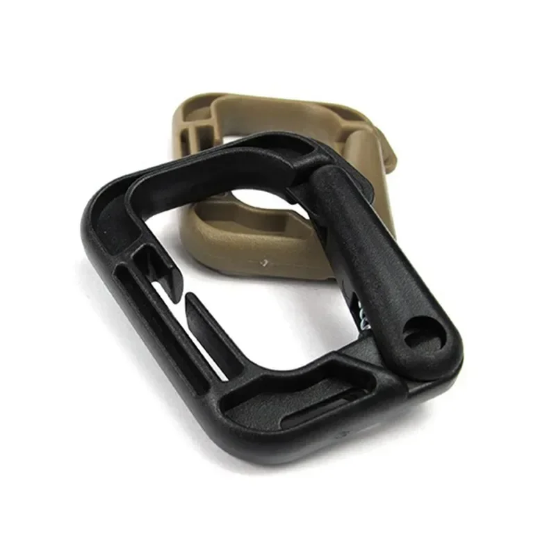 5 قطعة مشبك تسلق الجبال أداة تخييم خارجية D-نوع ITW Grimloc مولي قفل EDC ظهره معلقة شبكة هوك مشبك