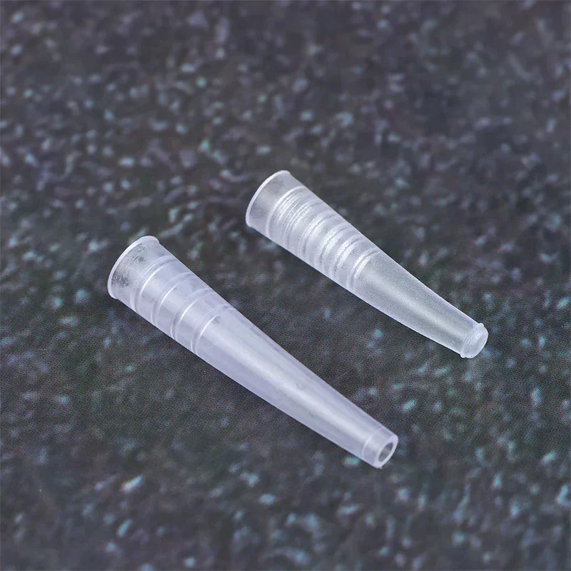 Case 10/20pcs Eyelashes Tweezers Silicone Covers Tips Protect Prevent Hit Extension Supplies Accessories For Home Use
