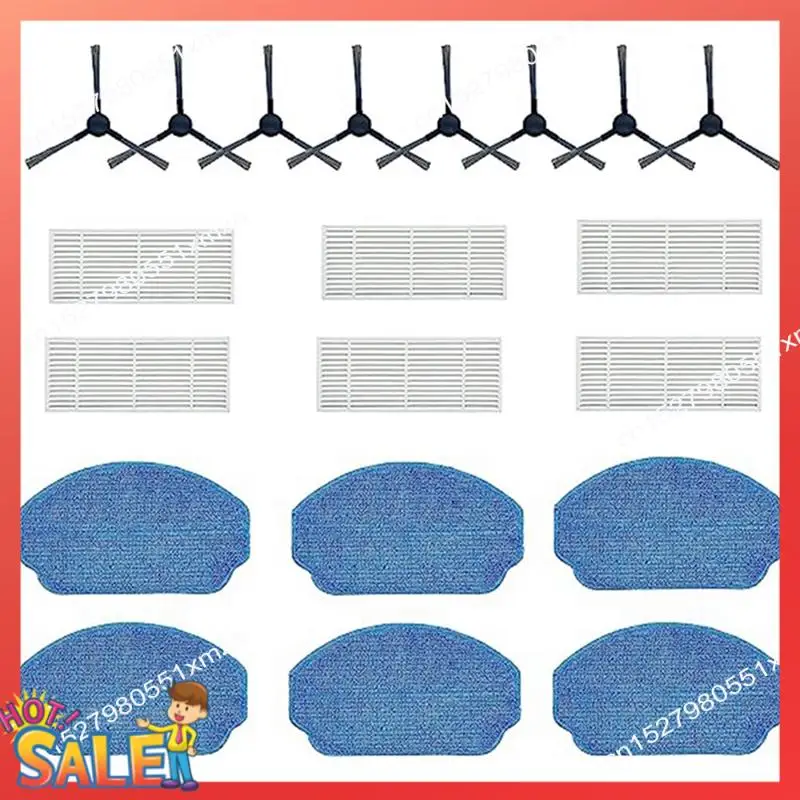 

ABCL Suitable For ZCWA BR150/BR151,MANVINS G20,ONSON BR150/BR151 Robot Vacuum Mop Combination Side Brush Strainer Accessories