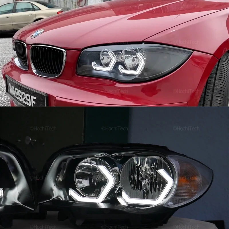 M4 Iconic Style LED Crystal Angel Eye Kit for BMW 1 series E81 E82 E87 E88 116i 118i 120i 125i 128i 130i 135i 116d 118d 2004-13