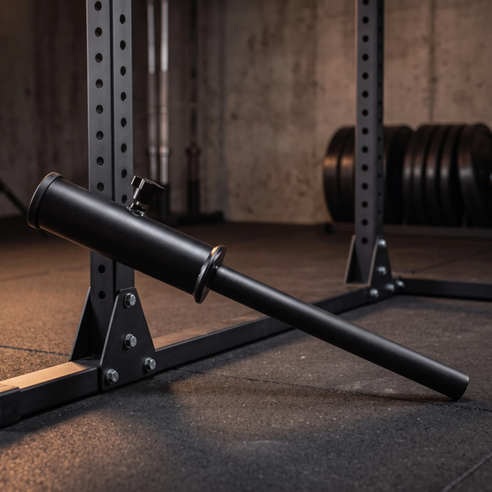 Barbell Landmine with Handle Heavy Duty Landmine Attachment for Athletes, Strength Training, Home Gym